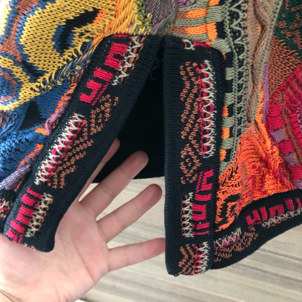 Coogi Vintage Cardigan Colorful Size S - Picture 8 of 9